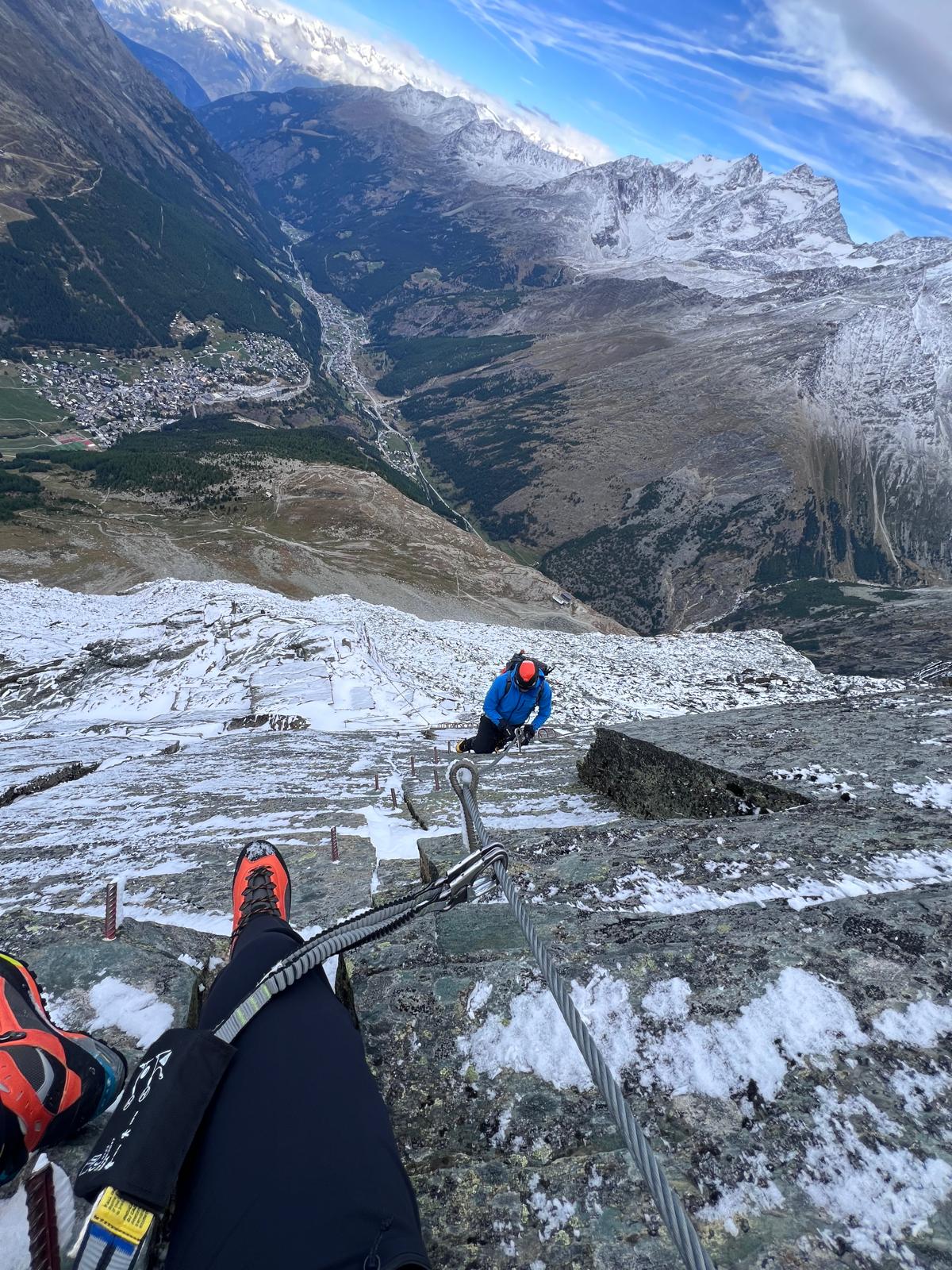 Alpine apprenticeship — Mittaghorn via ferrata 3